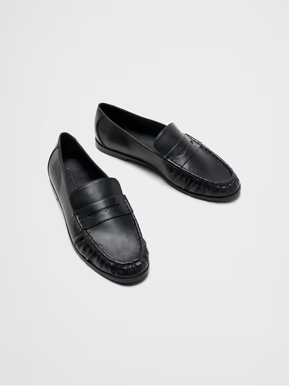 Banana Republic Vegan Leather Gathered Loafer